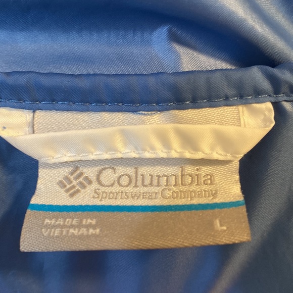 Columbia windbreaker in women’s size large - Picture 5 of 10